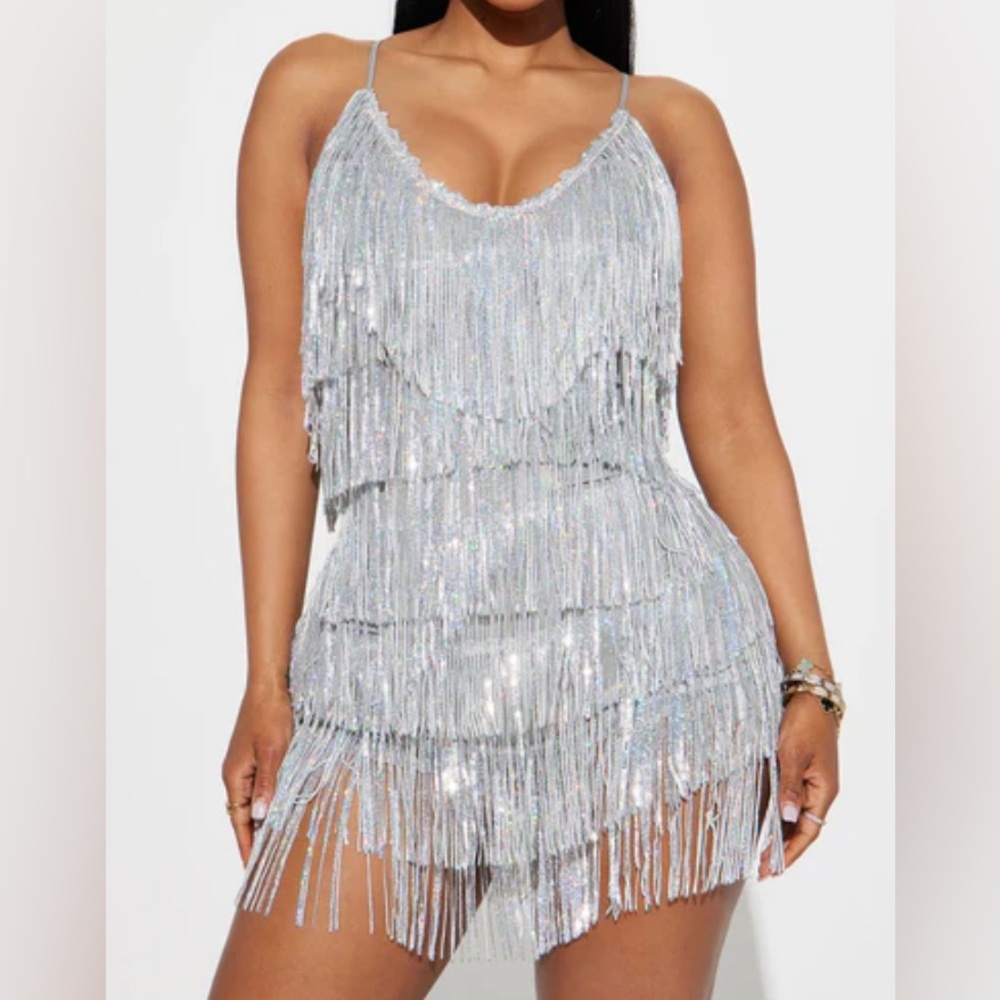 Sequin Mini Dress
